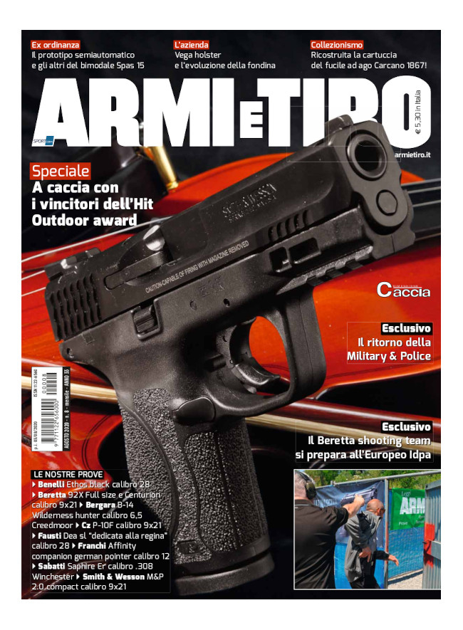 ARMI E TIRO - Agosto 2020 - digitale