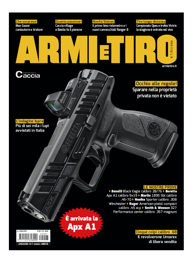ARMI E TIRO - Luglio 2022 - digitale
