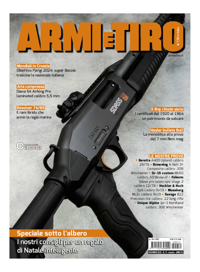 ARMI E TIRO - Dicembre 2022 - cartaceo
