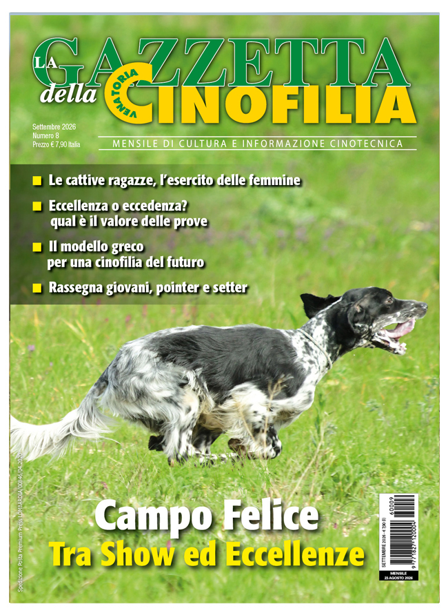 GAZZETTA DELLA CINOFILIA - Settembre 2026 - digitale