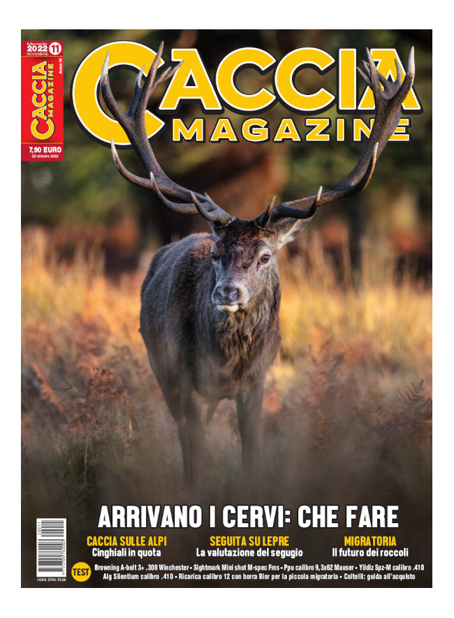 CACCIA MAGAZINE - Novembre 2022 - cartaceo