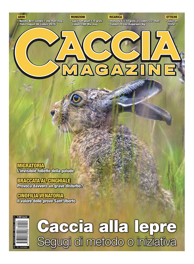 CACCIA MAGAZINE - Agosto 2025 - cartaceo