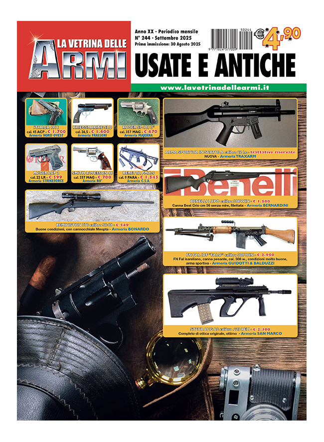 LA VETRINA DELLE ARMI - Settembre - cartaceo