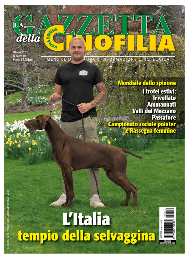 GAZZETTA DELLA CINOFILIA - Ottobre 2026 - digitale