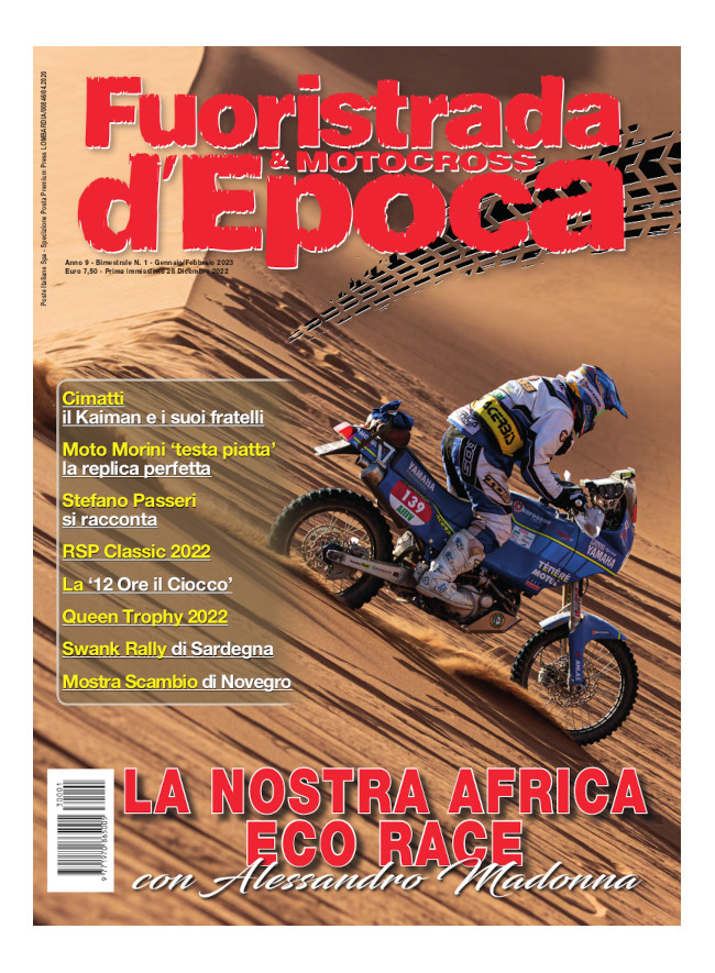 FUORISTRADA & MOTOCROSS D'EPOCA - Gennaio / Febbraio 2023 - cartaceo