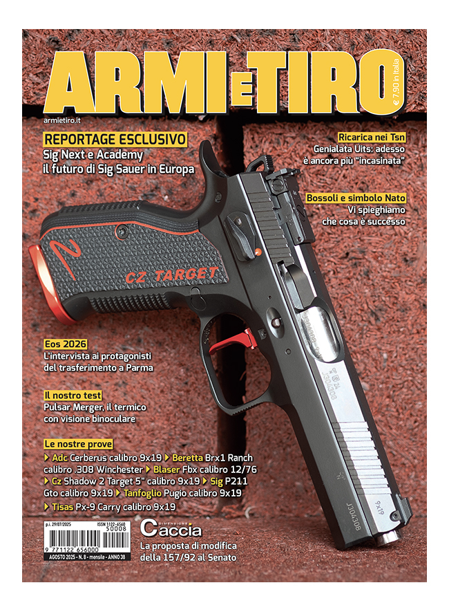 ARMI E TIRO - Agosto 2025 - digitale