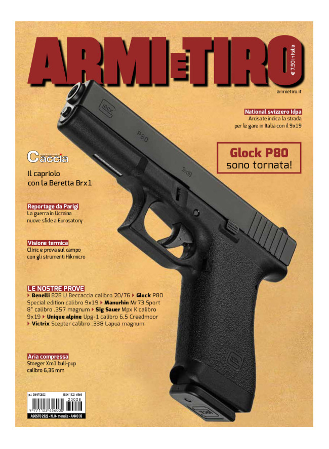 ARMI E TIRO - Agosto 2022 - digitale