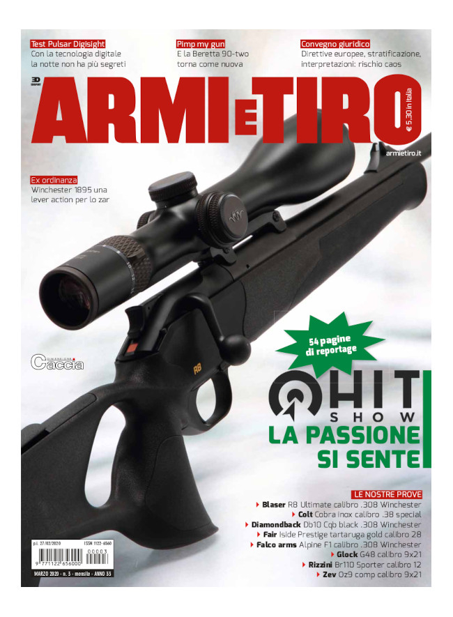 ARMI E TIRO - Marzo 2020 - digitale