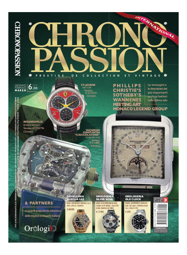 CHRONO PASSION - Gennaio / Febbraio / Marzo 2023 - cartaceo