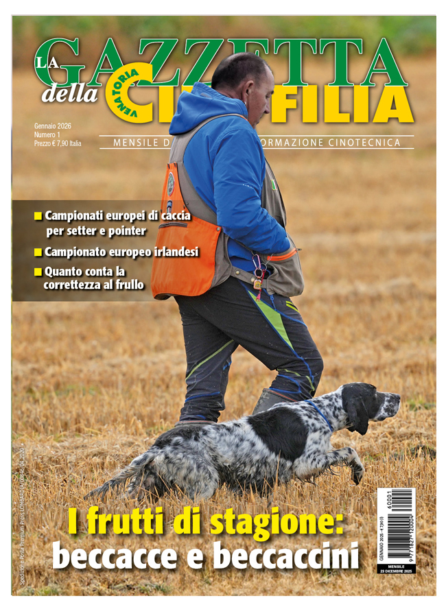 GAZZETTA DELLA CINOFILIA - Gennaio 2026 - cartaceo