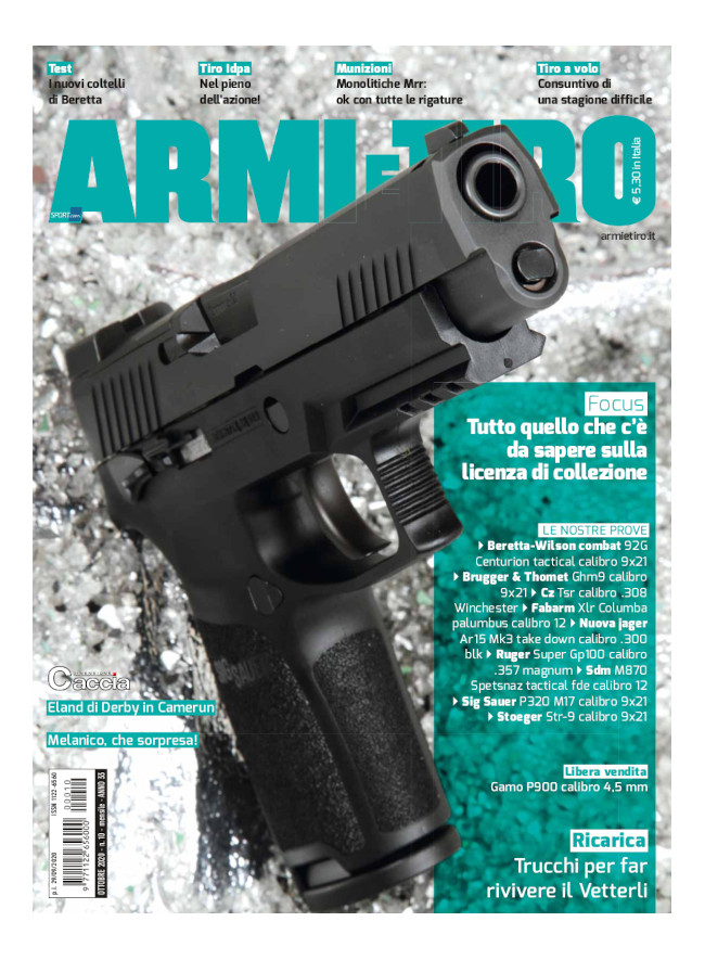 ARMI E TIRO - Ottobre 2020 - digitale