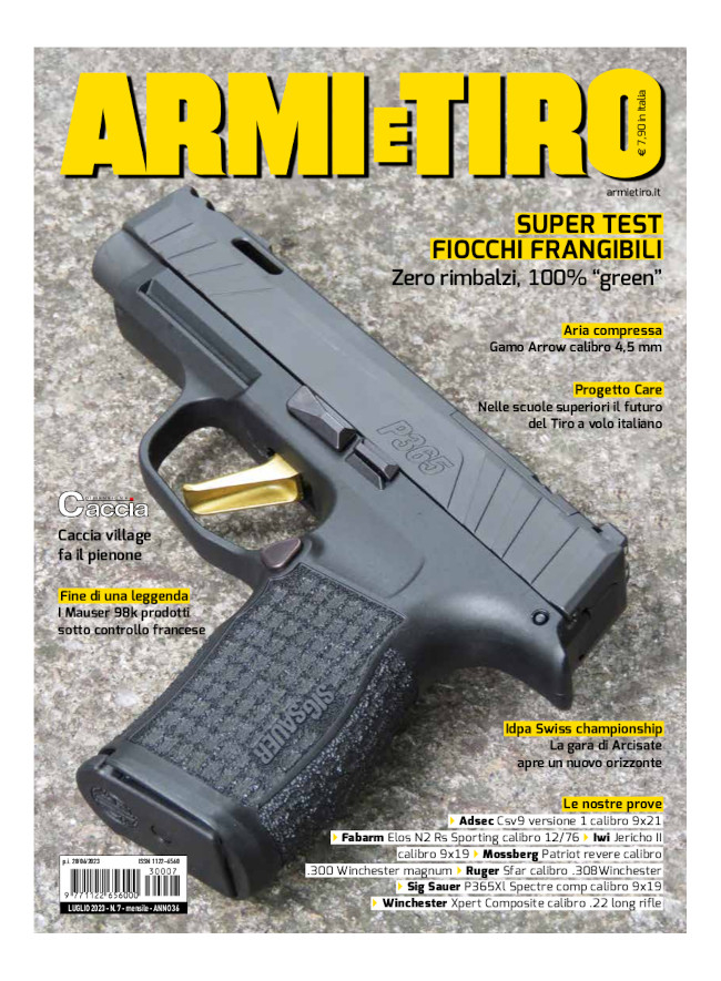 ARMI E TIRO - Luglio 2023 - cartaceo