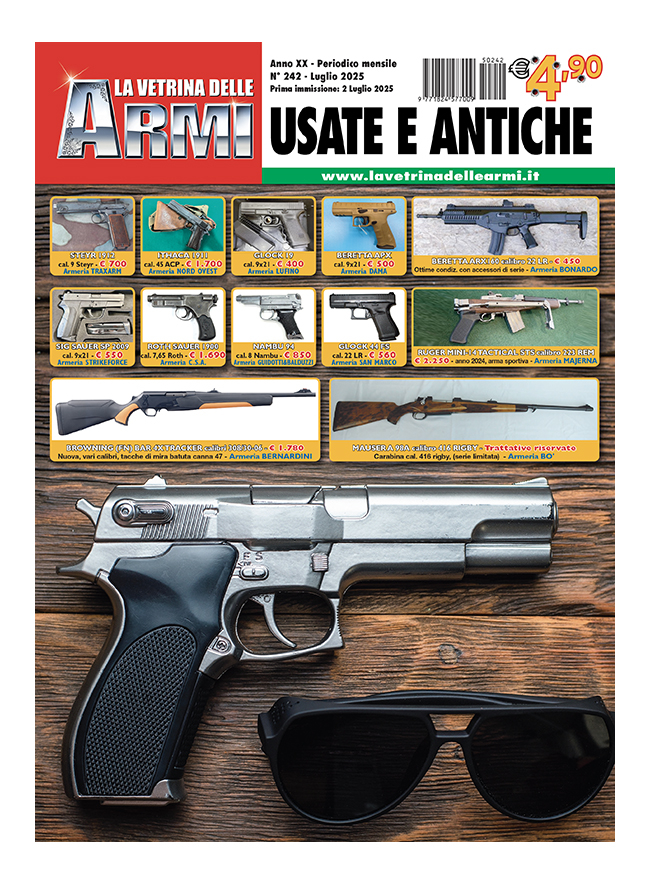 LA VETRINA DELLE ARMI - Luglio 2025 - digitale
