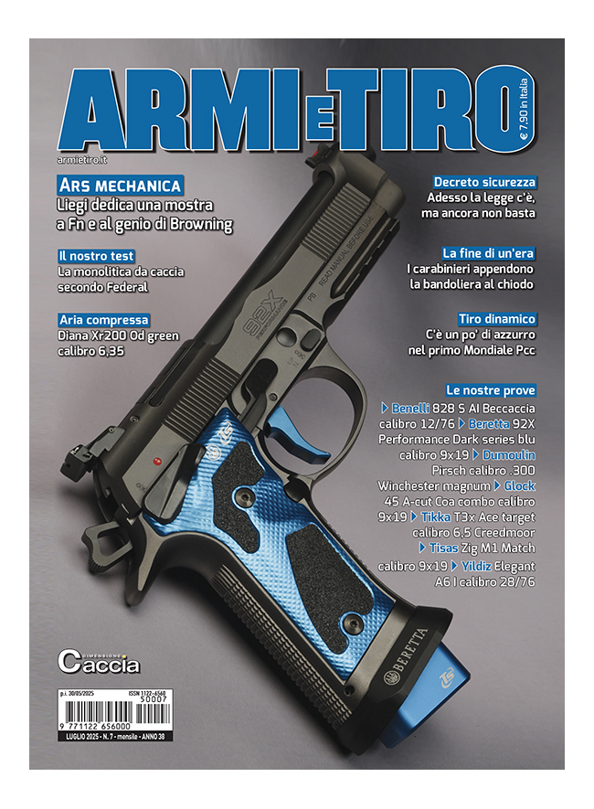 ARMI E TIRO - Luglio 2025 - cartaceo