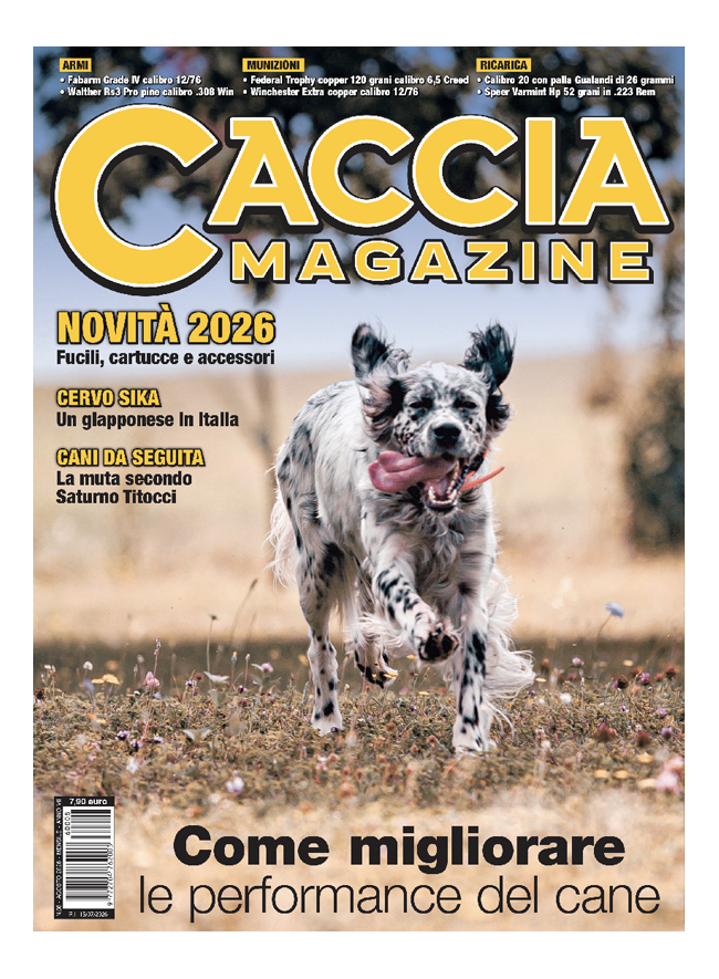 CACCIA MAGAZINE - Agosto 2026 - cartaceo