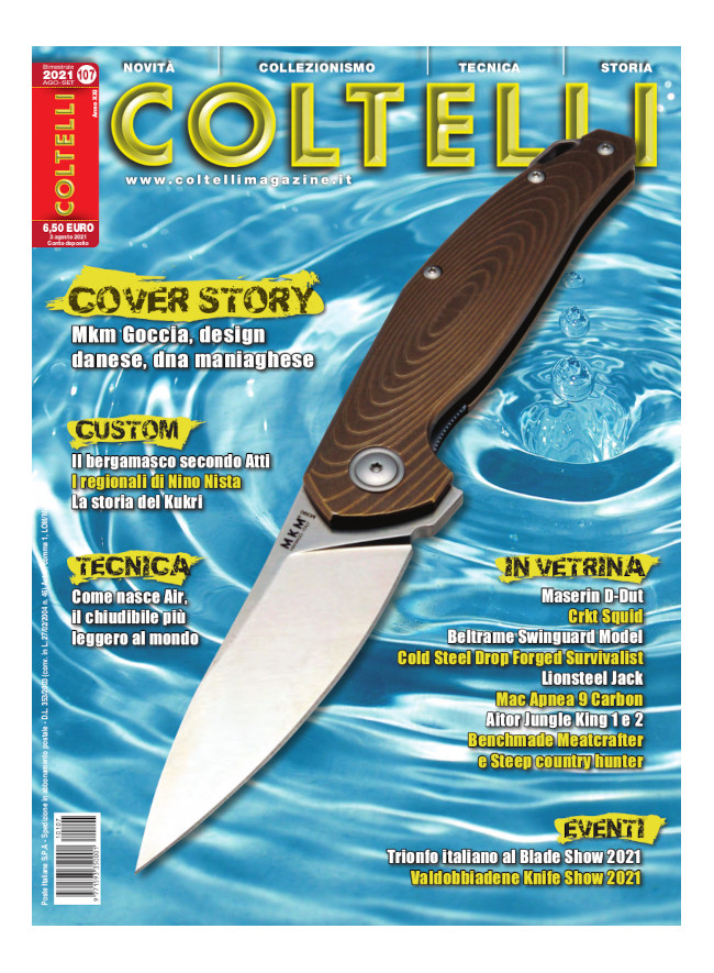 COLTELLI - Agosto / Settembre 2021 - digitale