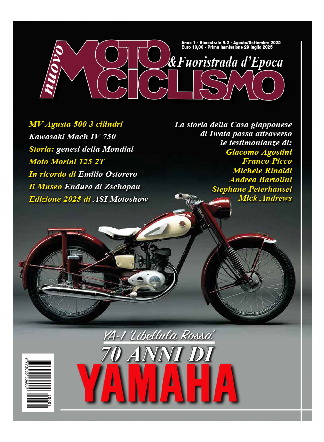 NUOVO MOTOCICLISMO & FUORISTRADA D'EPOCA - Agosto / Settembre 2025 - digitale