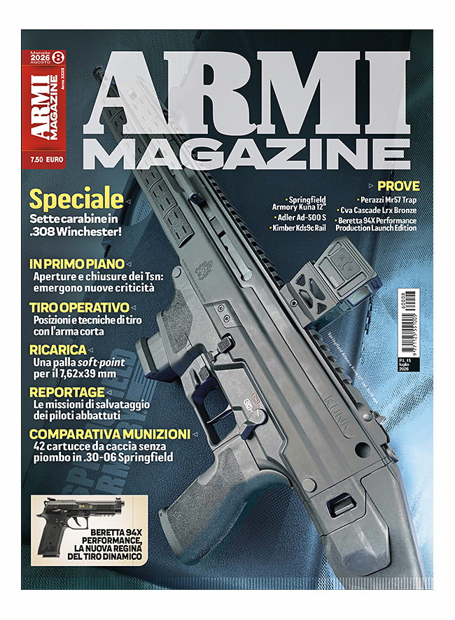 ARMI MAGAZINE - Agosto 2026 - cartaceo