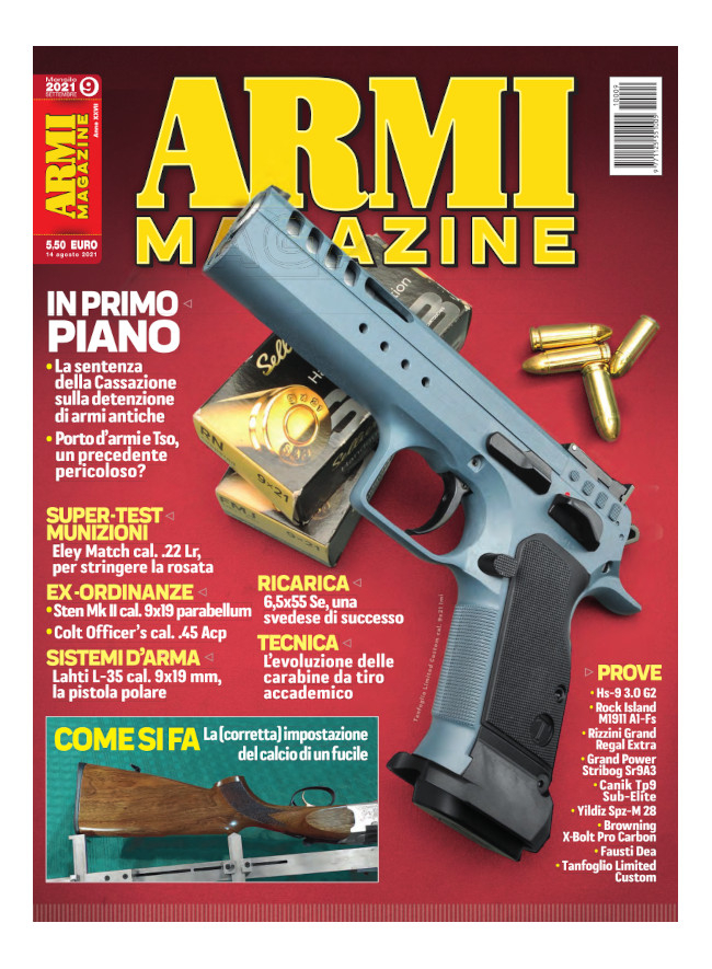 ARMI MAGAZINE - Settembre 2021 - digitale