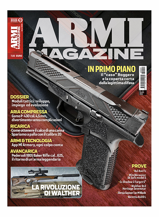 ARMI MAGAZINE - Settembre 2026 - cartaceo