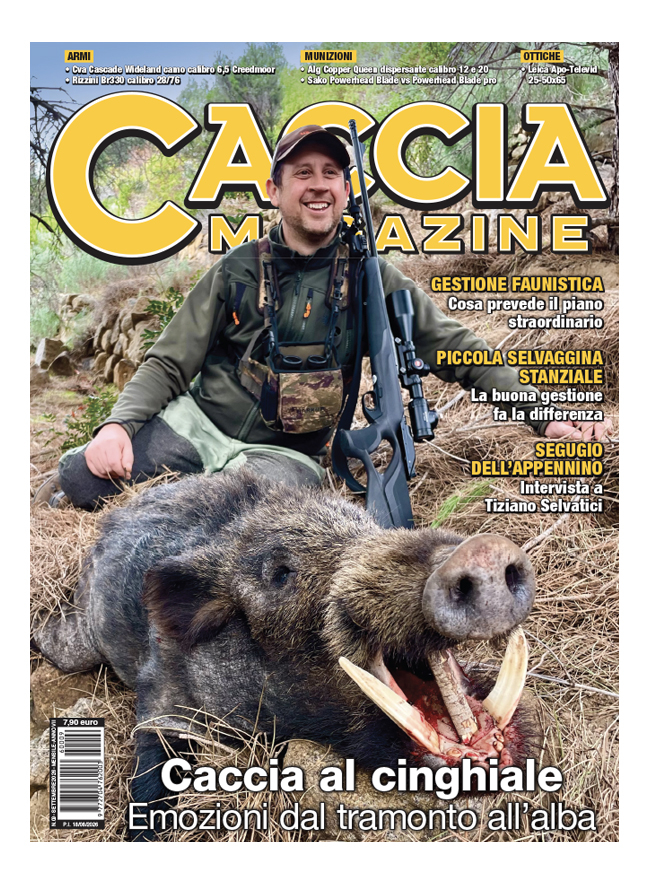 CACCIA MAGAZINE - Settembre 2026 - cartaceo
