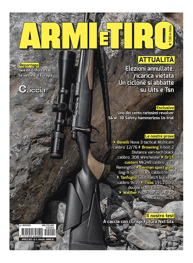 ARMI E TIRO - Aprile 2025 - cartaceo