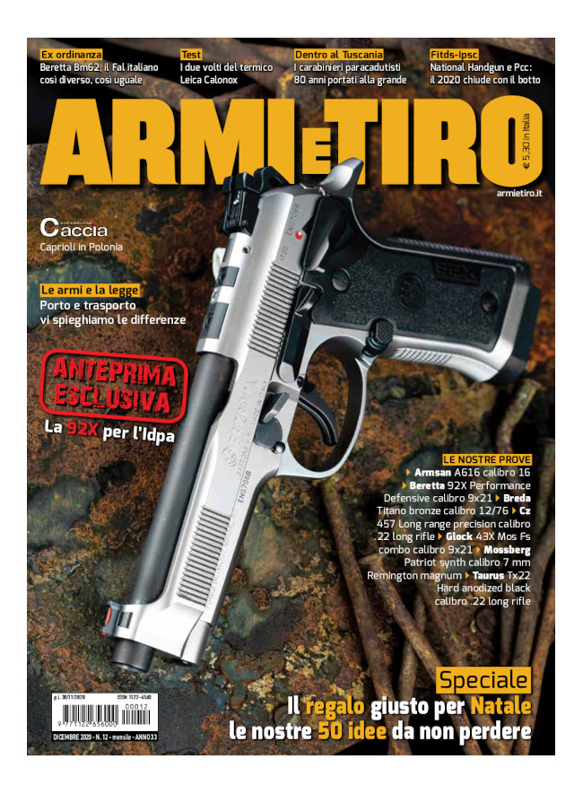 ARMI E TIRO - Dicembre 2020 - digitale