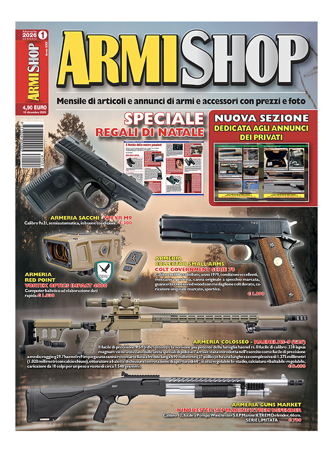 ARMI SHOP - Gennaio 2026 - digitale