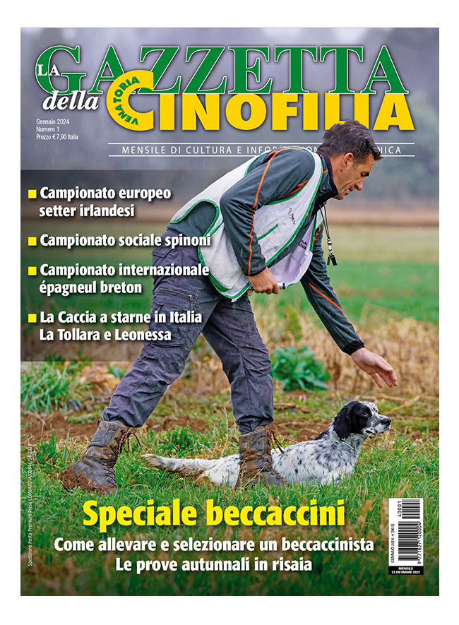 GAZZETTA DELLA CINOFILIA - Gennaio 2024 - digitale