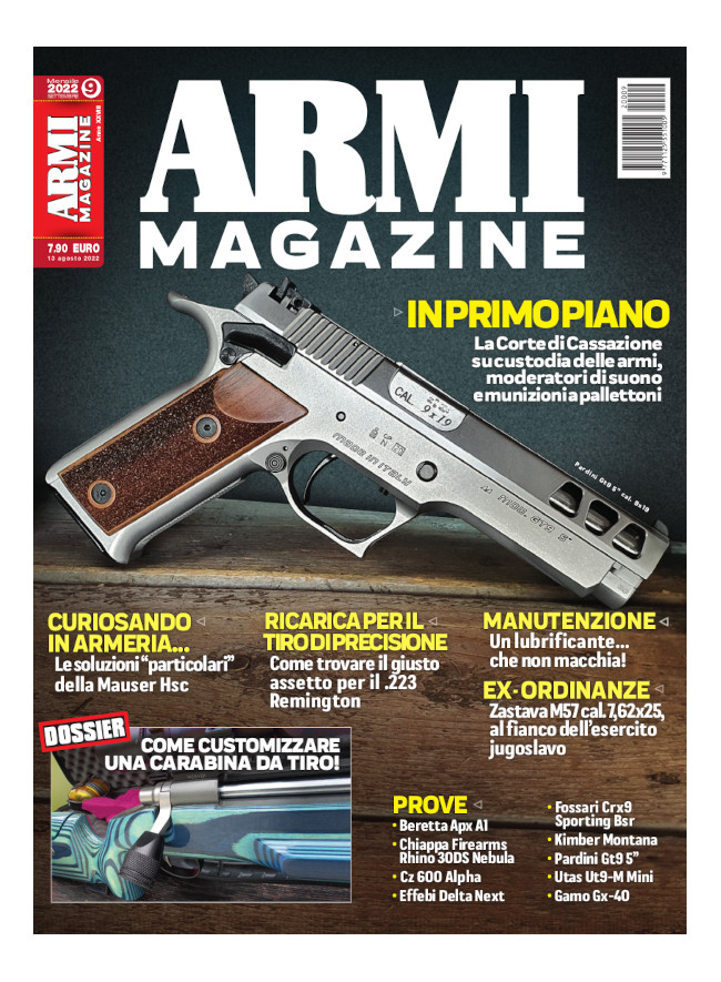 ARMI MAGAZINE - Settembre 2022 - digitale
