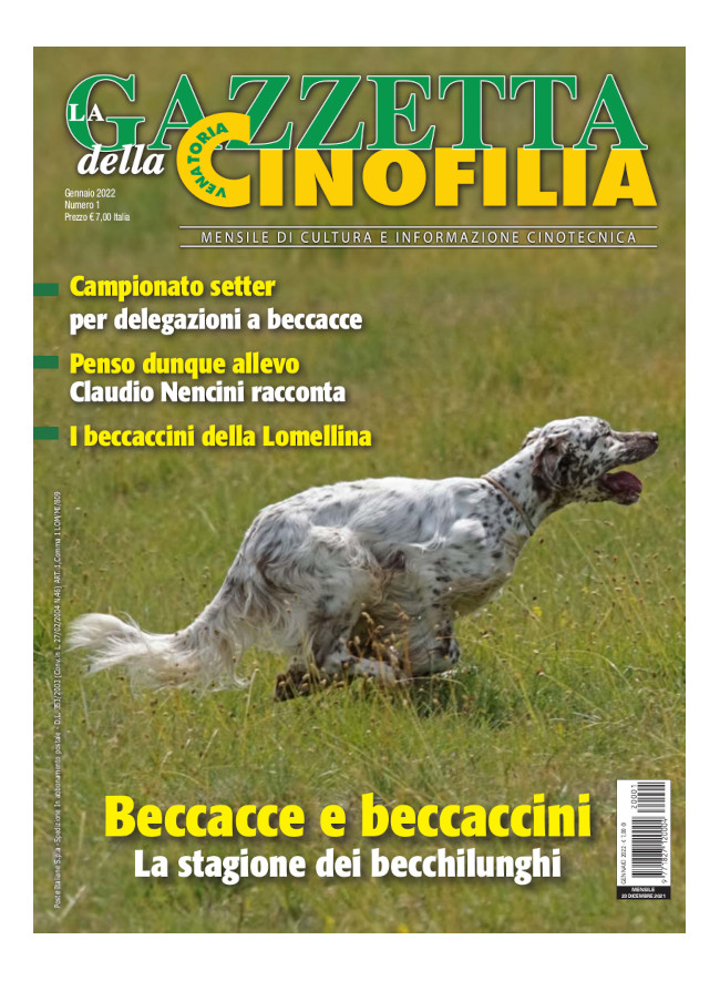 GAZZETTA DELLA CINOFILIA - Gennaio 2022 - digitale