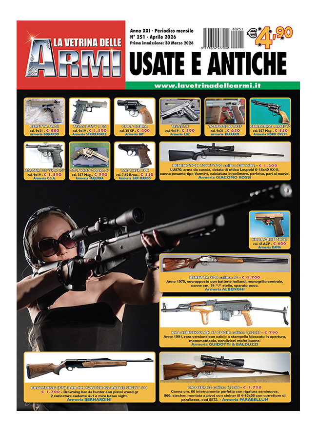 LA VETRINA DELLE ARMI - Aprile 2026 - digitale