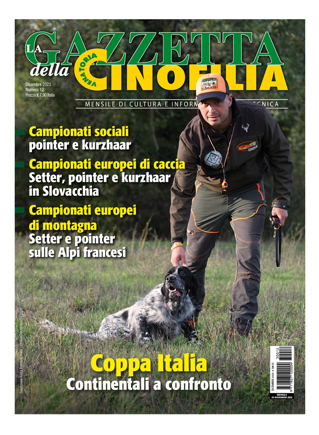 GAZZETTA DELLA CINOFILIA - Dicembre 2023 - cartaceo