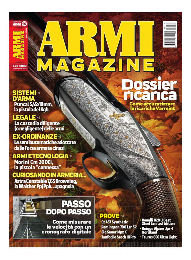 ARMI MAGAZINE - Ottobre 2022 - cartaceo