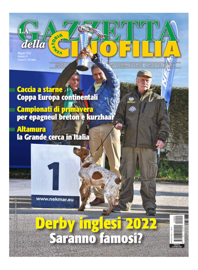 GAZZETTA DELLA CINOFILIA - Maggio 2022 - digitale