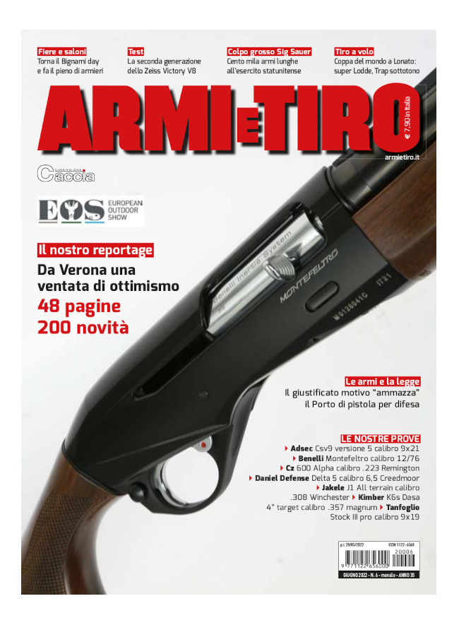 ARMI E TIRO - Giugno 2022 - digitale