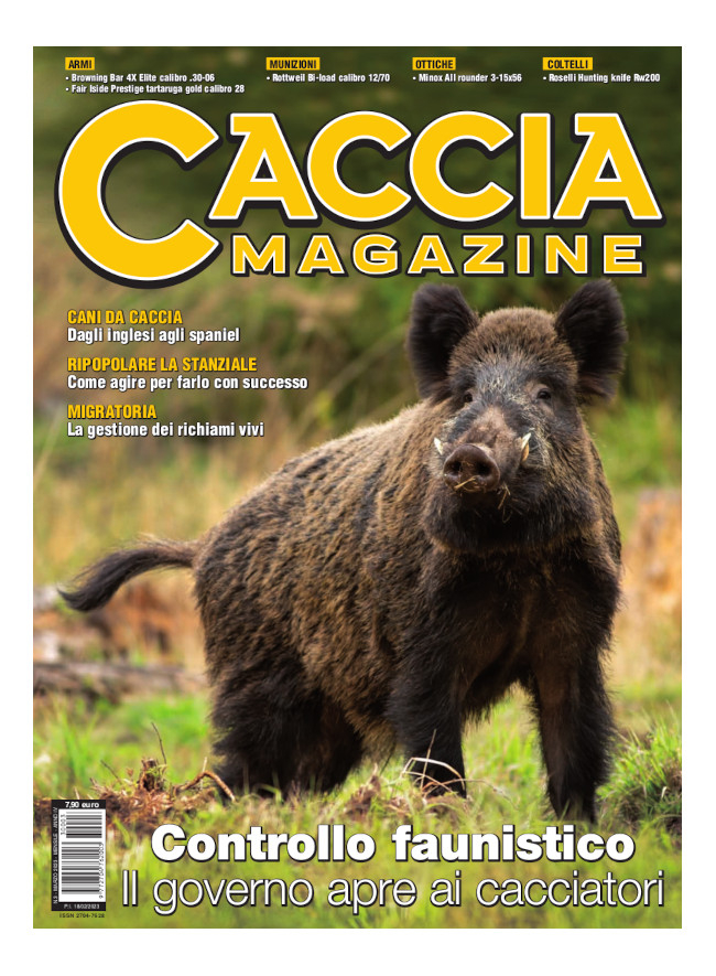 CACCIA MAGAZINE - Marzo 2023 - cartaceo