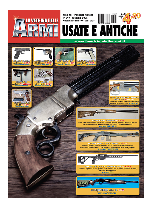 LA VETRINA DELLE ARMI - Febbraio 2026 - digitale