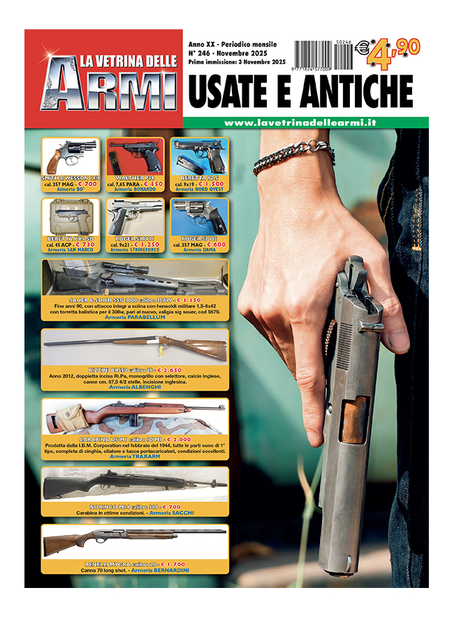 LA VETRINA DELLE ARMI - Novembre 2025 - digitale