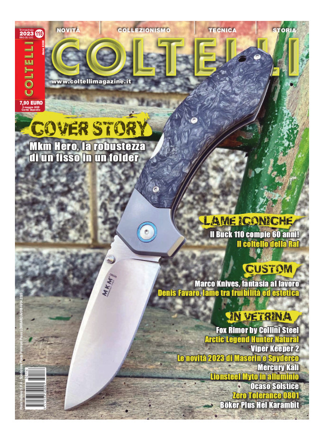 COLTELLI - Maggio / Giugno / Luglio 2023 - cartaceo