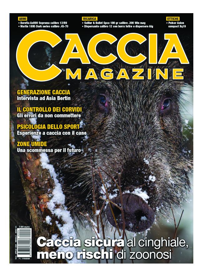 CACCIA MAGAZINE - Aprile 2026 - cartaceo