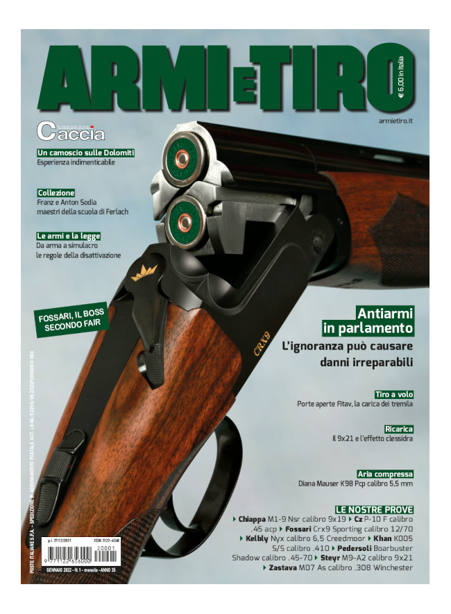 ARMI E TIRO - Gennaio 2022 - digitale