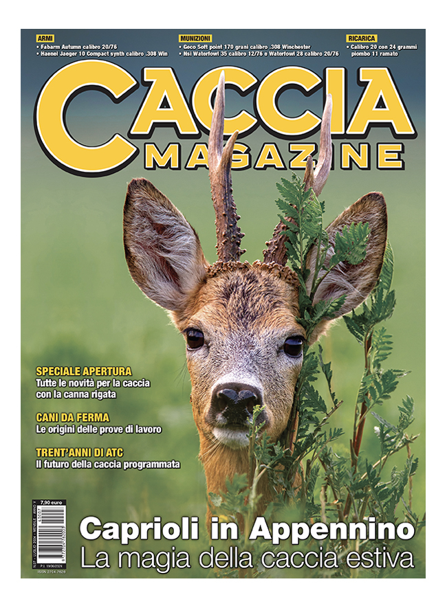 CACCIA MAGAZINE - Luglio 2024 - cartaceo