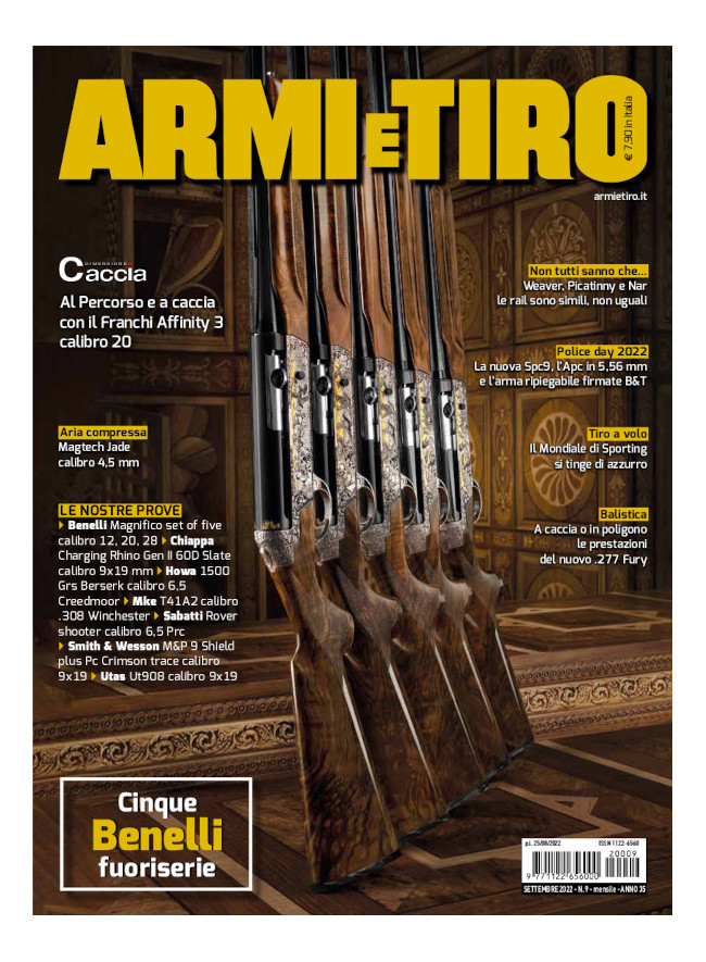 ARMI E TIRO - Settembre 2022 - digitale