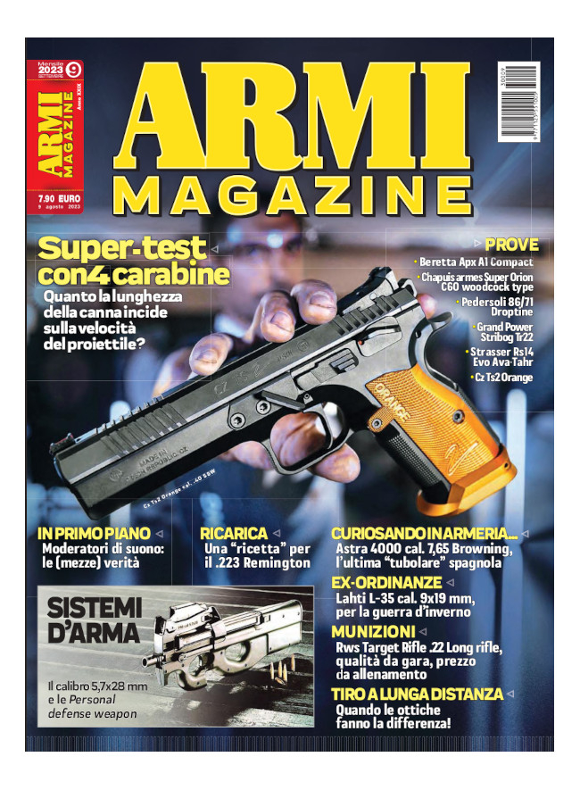 ARMI MAGAZINE - Settembre 2023 - cartaceo