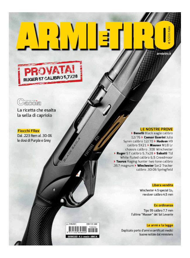 ARMI E TIRO - Giugno 2021 - digitale