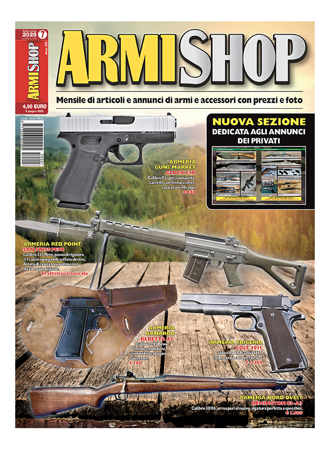 ARMI SHOP - Luglio 2025 - digitale