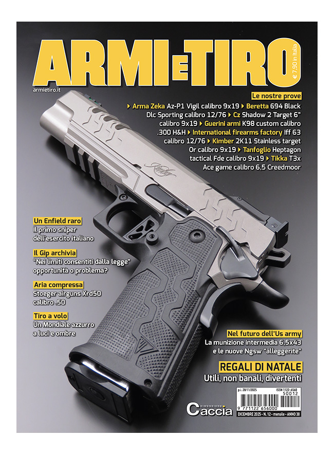 ARMI E TIRO - Dicembre 2025 - cartaceo