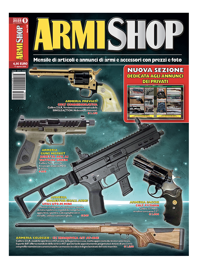 ARMI SHOP - Settembre 2025 - digitale
